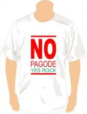 Camisa Yes Rock No Pagode